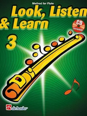 Produktbild von Look, Listen & Learn vol.3 (+CD)for Flute
