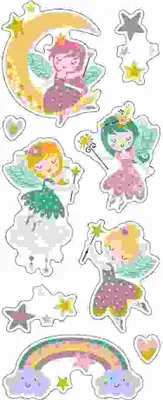 Produktbild von Sticker Sweet Fairies 4014970435928