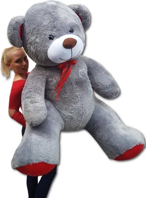 Immagine prodotto di Orsacchiotto grande - Ti amo - Morbido - Grigio
