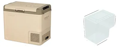 Immagine prodotto di Frigorifero portatile, capacità di 48 quarti, raffreddamento efficiente, 48 QT