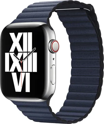 Produktbild von Apple MGXD3ZM/A, Band, Smartwatch, Blau, Apple, Apple Watch 42mm, 44mm, Leder