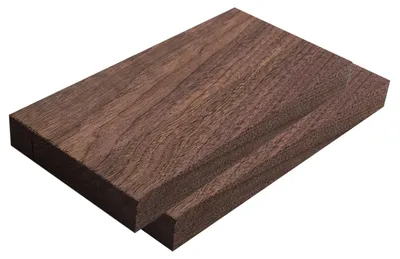 2 Walnussholzplatten, 20x10x2 cm, schwebende Regale, Wandmontage