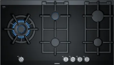 Produktbild von Siemens iQ700, płyta gazowa, 90 cm, ceramika szklana, czarny ER9A6SB70