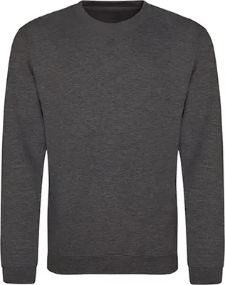 Produktbild von Just Hoods JH030 | Herren Sweatshirt +WRAP  - Farbe: Charcoal (Heather) - Größe: L