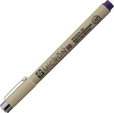 Produktbild von Sakura Pigma Micron Technischer Stift Purple 0,5 mm 1 stk