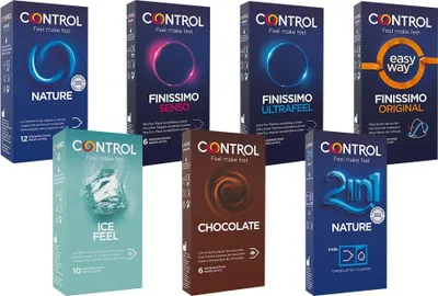 Produktbild von CONTROL Explosion Mix Geschenkset mit assortierten Kondomen - 49 Stück