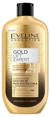 Obrázok produktu pre Eveline Cosmetics Gold Lift Expert – telové mlieko, hydratácia, upokojenie