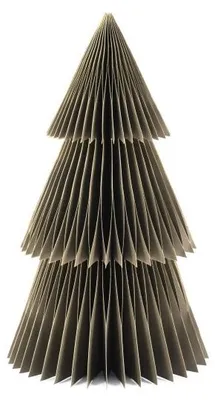 Only Natural – Wabenpapier-Weihnachtsbaum – Pantone No. 18-0625 – 30 cm – Ansicht 1