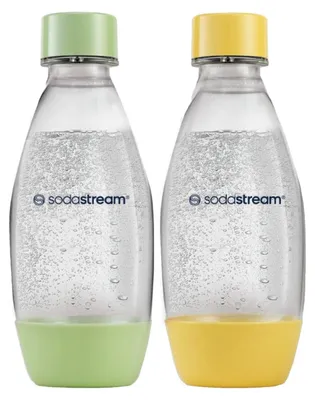 Produktbild von SodaStream 1748203490, 500 ml, Kunststoff, Grün, Transparent, Gelb, 2 Stück(e), Schraubdeckel