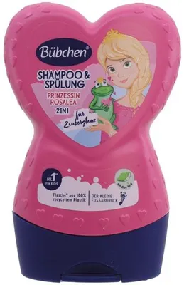 Immagine prodotto di Baby shampoo e balsamo 2in1 Bübchen Rosalea - 230ml