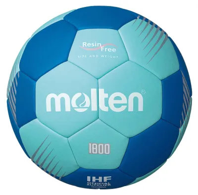 Produktbild von Molten Hanball Trainingsball H1F1800-CB Gr 1 cyan blau