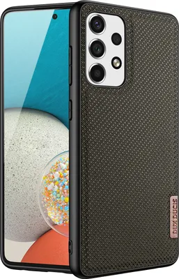 Produktbild von Dux Ducis Fino Hülle mit Nylonhülle für Samsung Galaxy A73 grün