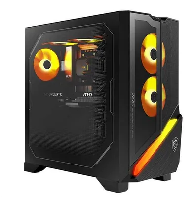 Image de MSI PC MPG Infinite Z3 X3D 9NVVR7-876EU-BAR798X3D5081632, processeur R7 9800X3D, 32 Go de RAM, SSD de 2 To, carte graphique RTX 5080, format tour, alimentation 850 W, couleur noire