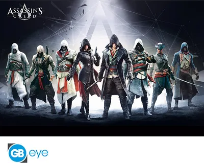 Produktbild von ASSASSINŽS CREED - Poster Maxi 91cmx51cm - Characters