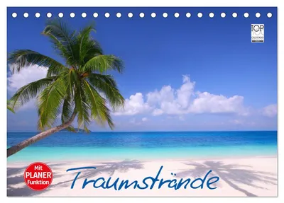 Produktbild von Traumstrände (Tischkalender 2027 DIN A5 quer), CALVENDO Monatskalender