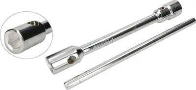 Produktbild von KOTARBAU® Doppelseitiger Auto-Radschlüssel 30x33mm mit Drehhebel Kreuzschlüssel