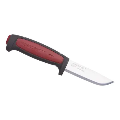 Immagine prodotto di Coltello da cintura Morakniv PRO C, Acciaio al carbonio non inossidabile, manico in gomma TPE, protezione per le dita, fodero in plastica grigio
