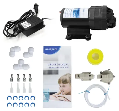 RO-Boosterpumpen-Kit mit Transformator und Schaltern