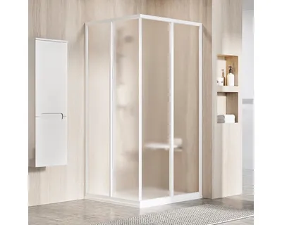 Immagine prodotto di Un lato della cabina doccia RAVAK SRV2-100 195 S white+Grape 14VA01O2ZG