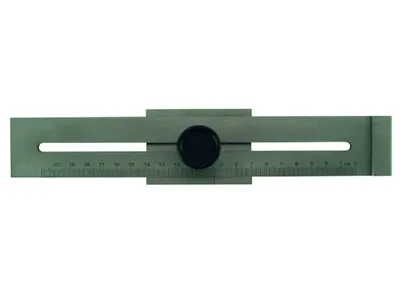 Zdjęcie produktu dla HaWe 914.00 STREICHMAß STAHL/ALU 200mm 4011333914007