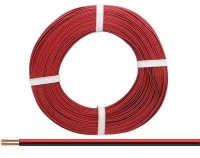 Produktbild von DONAU Elektronik 225-010 Litze 2 x 0.25 mm² Rot/Schwarz 50 m