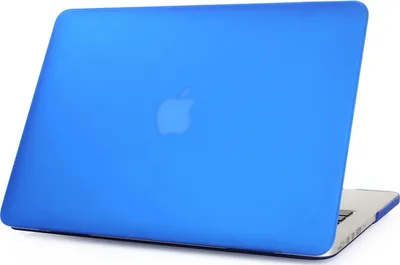 Produktbild von Mobigear Matte MacBook Pro 13 Zoll (2012-2015) Hardcase Hülle MacBook Case - Dunkelblau - Model A1425 / A1502