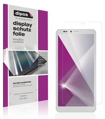 Obrázok produktu pre 4x ochranná fólia pre Hisense A10 Ultra, priehľadná fólia na ochranu displeja