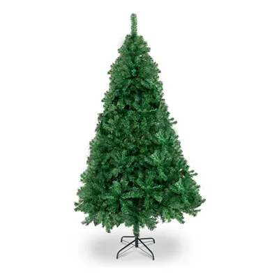Produktbild von Weihnachtsbaum mit 650 Zweigspitzen und stabilem Metallständer Künstlichen Weihnachten Tannenbaum 6 FT Grün
