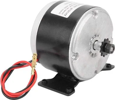 Image de Moteur électrique puissant de 24 V et 300 W pour vélo à monter soi-même