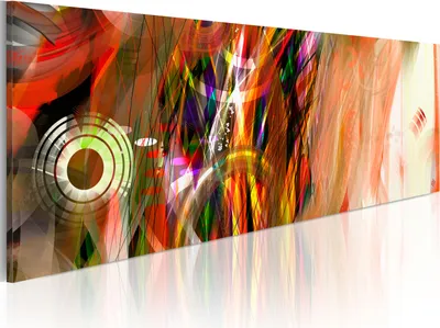Produktbild von Modernes Wandbild 020101-109 (120x40) - 1 Teilig Bilder Fotografie auf Vlies Leinwand Foto Bild Dekoration Wand Bilder Kunstdruck Abstrakt