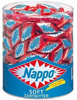 Produktbild von Nappo Soft Klassiker Nougat mit Zartbitterschokolade 1200 gramm