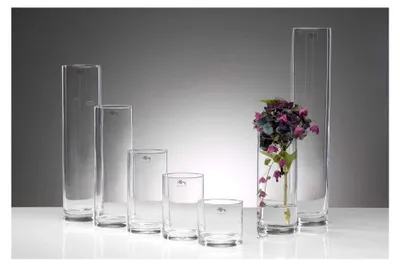 Produktbild von Glasvase, Zylinderform H. 15cm D. 10cm