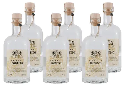 Produktbild von Villa Rillago Prosecco Grappa (6 x 0,5L)