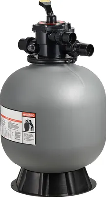 Immagine prodotto di Filtro a sabbia SucceBuy, serbatoio filtrante da 500 mm, sistema di filtraggio da 189,3 l/min, contenitore filtrante con valvola a 7 vie, modalità di controlavaggio, risciacquo, ricircolo, scarico, invernaggio e chiusura, adatto per piscine fuori terra