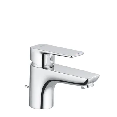 Produktbild von Kludi Waschtisch-Einhandmischer 60 PURE&STYLE DN 15 Ablaufgarnitur G 1 1/4" chrom