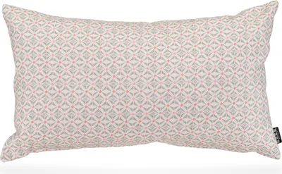 Produktbild von H.O.C.K. Yuri Outdoor Kissen 50x30cm col. 01 taupe - hellgrau, coral malle