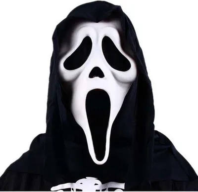 Produktbild von Famanu Maske Ghostface - für gruselige Filmabende