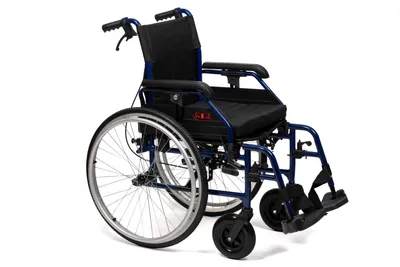 Produktbild von Antar AT52303 Rollstuhl, leicht und faltbar, 51 cm Sitzbreite
