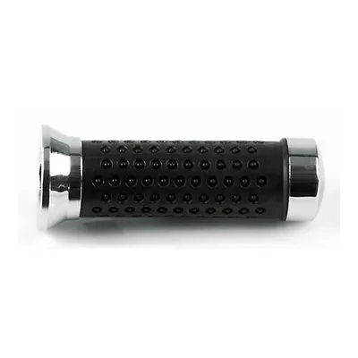 Produktbild von Lenkergriff schwarzer Gummi/ Chrom 7/8" Paar