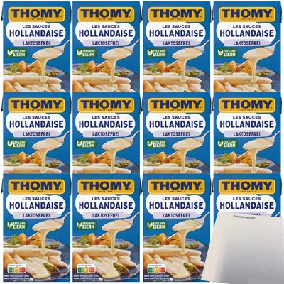 Produktbild von Thomy Les Sauce Hollandaise Lactosefrei VPE (12x250ml Packung) + usy Block