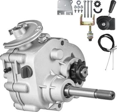 Image de SucceBuy Embrayage d'entraînement pour moteurs de 2 à 7 CV, 2300 tr/min, embrayage robuste avec 3 modes de commutation et axe équilibré, embrayage rapide à longue durée de vie, accessoires inclus