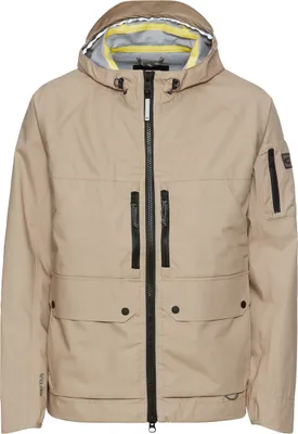 Produktbild von Camel active Übergangsjacke einfarbig beige normale Passform Baumwolle