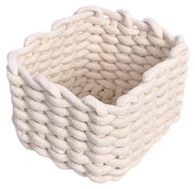 Image de Panier de rangement en coton, idéal pour l'organisation