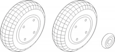 Produktbild von Boomerang/ Wirraway wheels / 1:72