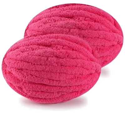 Productafbeelding van XXL wol voor handbreien en haken, 2 bollen, 500 gram, kleur: rozenpoeder