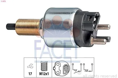 Produktbild von FACET Bremslichtschalter 7.1073 passend für MERCEDES-BENZ 190 (W201) mechanisch