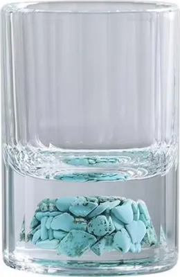 Immagine prodotto di Bicchiere in Cristallo Turchese DE-35423 - Eleganza KP35423