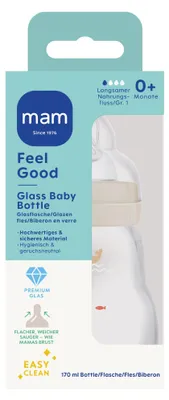 Image de Bouteille en verre Feel Good « Robbe » 170 ml 0+