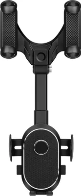 Produktbild von Handyhalterung Für Auto-Rückspiegel, 1 Stück, Universell Kompatibel Mit Iphone Huawei Samsung, 360° Drehbar Und Einziehbar, Für Navigation Und Videoanrufe