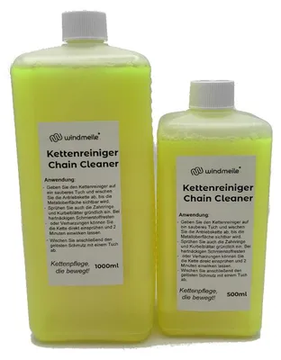 Produktbild von windmeile | Professioneller Kettenreiniger in der Flasche, 500ml, Fahrrad, E-Bike, Elektro Pedelec
